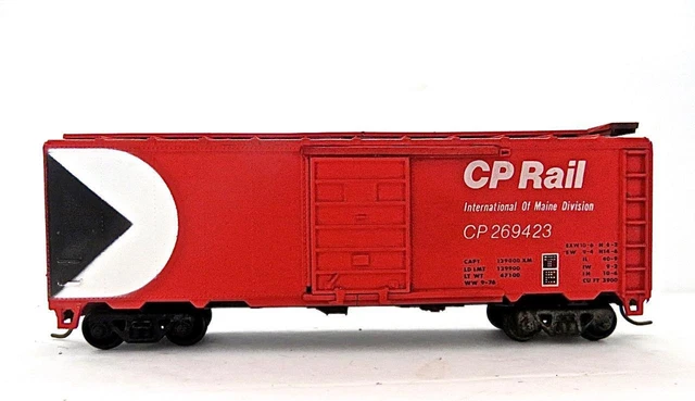 HO Athearn CP Rail Maine Division 40' Sliding Door Box Car LOW SHIP