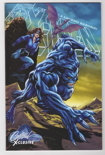 Marvel's Uncanny X-Men #1 J Scott Campbell Cover F Variant NM