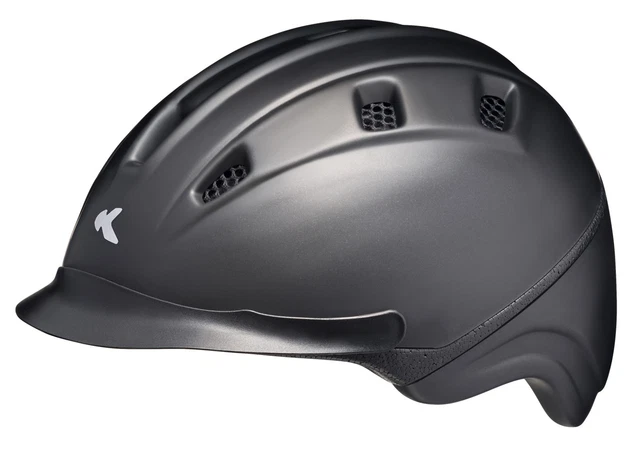KED® Reithelm Reitkappe BASCO black matt Modell 2018