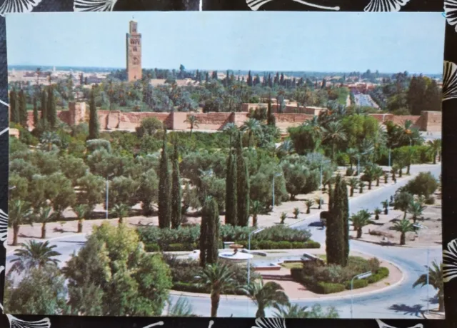 CPM ""MARRAKECH - The Roundabout of the Casino and the Koutoubia