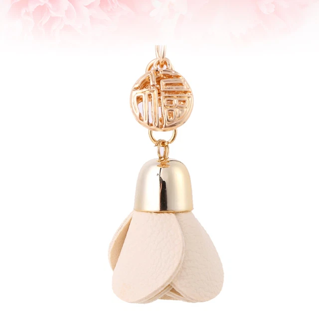 2 Pcs Bag Pendant Keychain Bags Metal Keychain Hanging Pendant Keychains 7