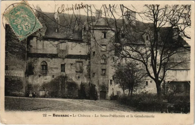 CPA Boussac Le Chateau FRANCE (1050649)