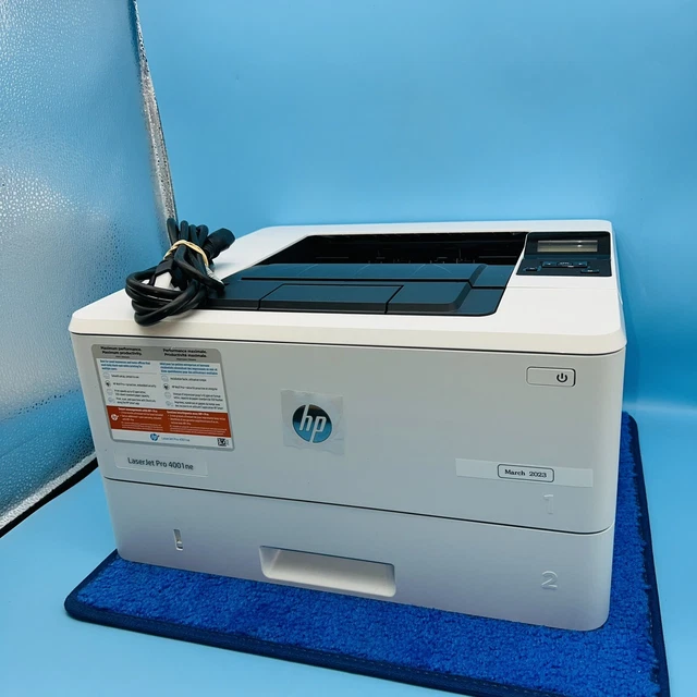 HP LASERJET PRO 4001dne Black & White Printer Pages Printed 505x 59.