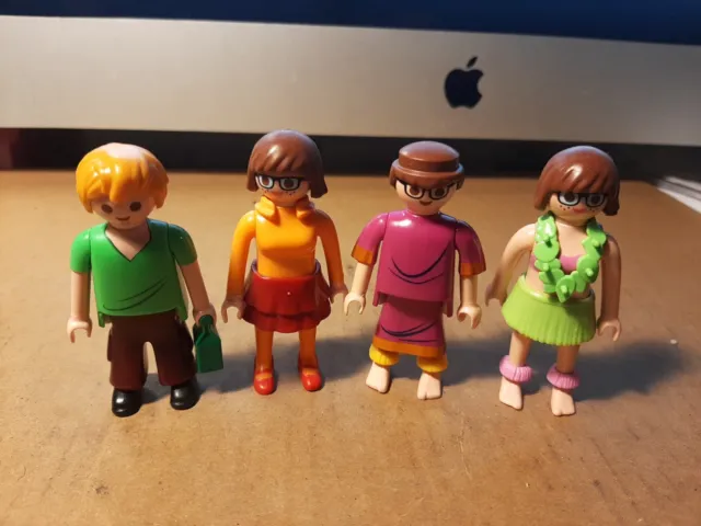 playmobil Scooby Doo -lot 4 figurines