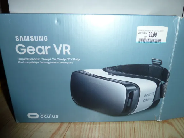Nagelneue VR Gear Brille von Samsung