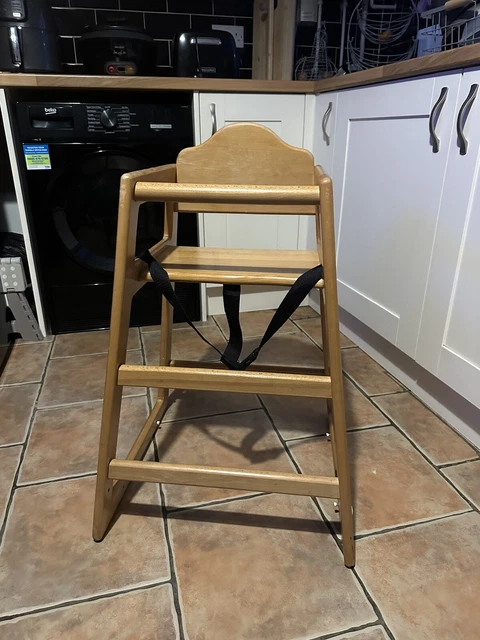 Mothercare wooden high online chair