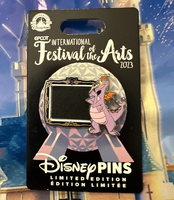 DISNEY PARKS 2023 Epcot Festival Of The Arts Figment Chalkboard Pin 24