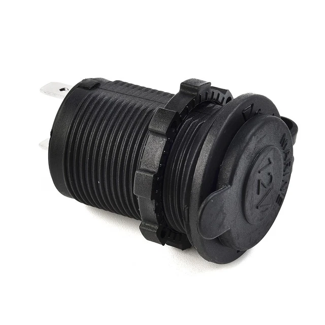 Prise allume-cigare de voiture durable avec capuchon surdimensionné et chargeur