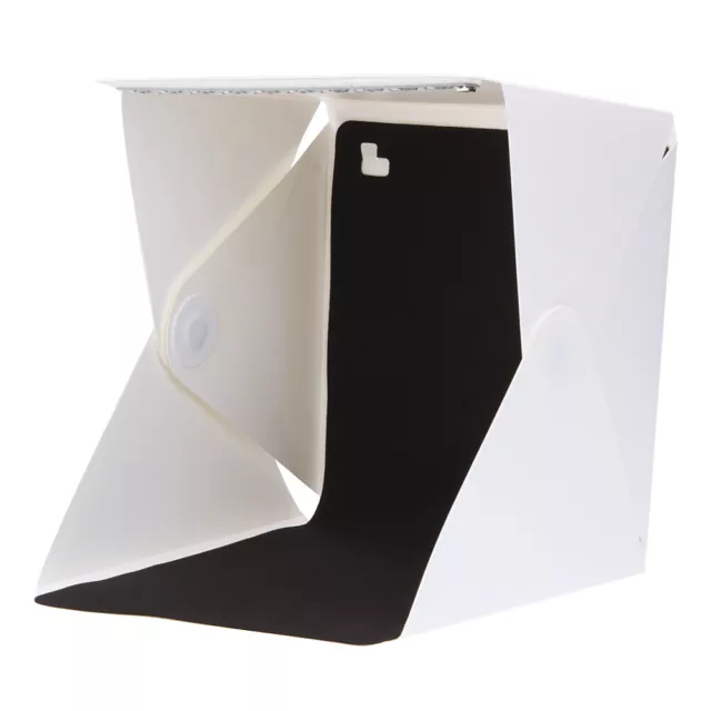 H1# Portable Mini Photo Studio Box Built-in Light Photography Backdrop