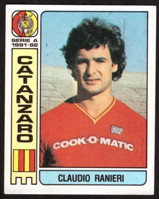 FIGURINA PANINI CALCIATORI 1981 82 Catanzaro N 80 Claudio Ranieri FIGURINA PANINI CALCIATORI 1981 82 Catanzaro N 80 Claudio Ranieri