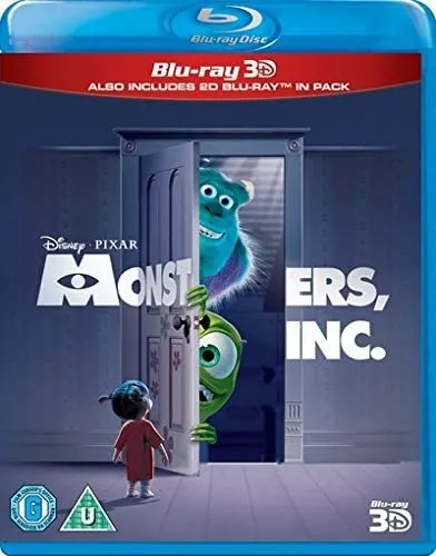 Monsters, Inc. (3D Edition with 2D Edition) [Blu-ray]