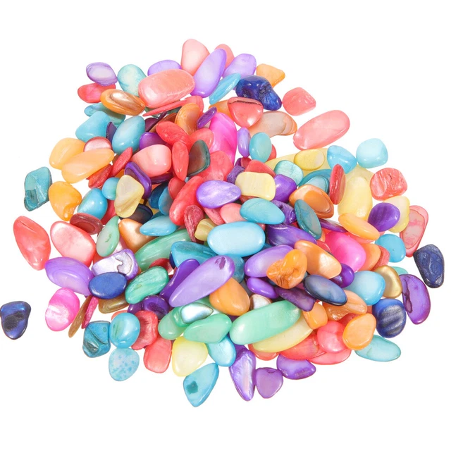 250g, piastrelle a mosaico a forma di conchiglia Pietre mosaici creativi 25 colori opzionali Fai da te Mosaico che fa artigianato Abbellimento scrapbooking Kit di vetro macchiato per principianti