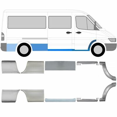 Per MERCEDES SPRINTER VW LT 95-06 fondi 10x gonne LAMIERA RIPARAZIONE PARAFANGO 