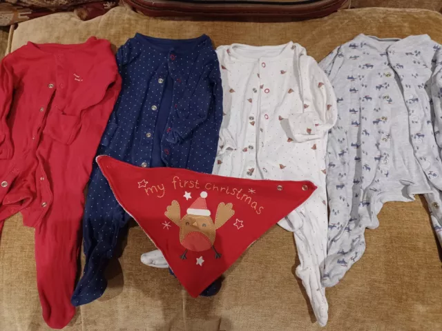 Unisex Baby 0-3 Months Clothes Bundle