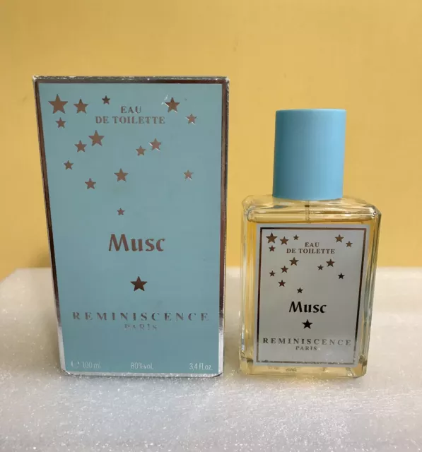 Vintage REMINISCENCE MUSC EDT Eau De Toilette 3.4 oz 100 ml Spray France RARE