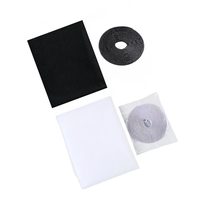 Pantallas antimosquitos poliéster autoadhesivas 1,3*1,5 m 3 piezas para el hogar