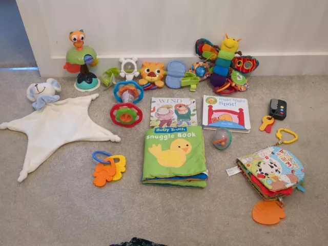 Baby Toy Bundle includes Lamaze, ELC, Bright Starts & More