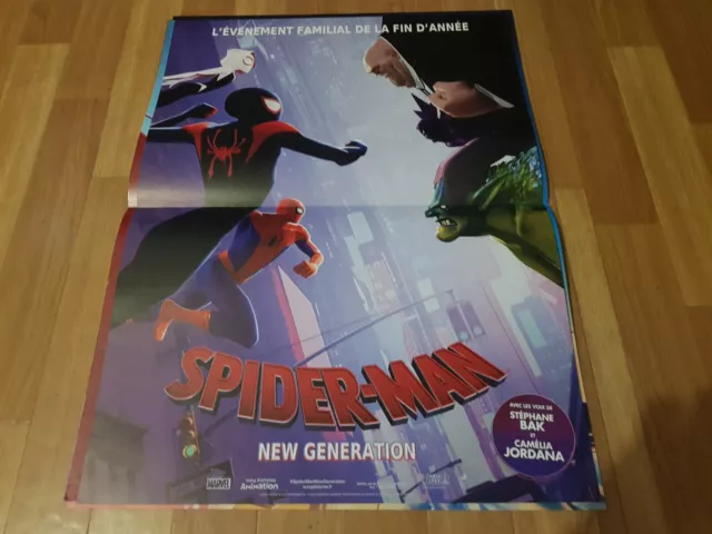 Affiche cinema 40x60 SPIDER-MAN NEW GENERATION MODELE 2