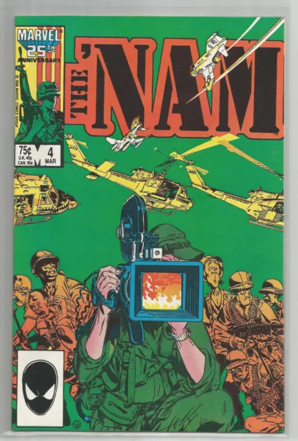 The 'Nam # 4 * Doug Murray * Michael Golden * Marvel Comics * 1986 * Near Mint