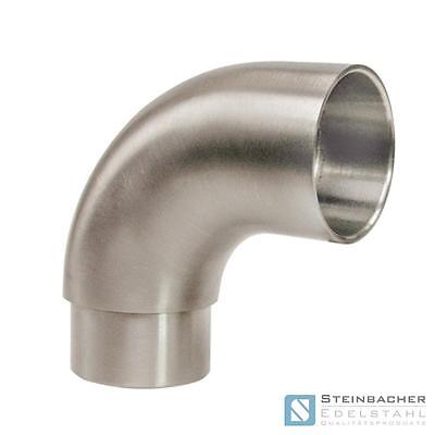 INOX Balustrade Inox V2A Raccord de Tuyaux 42,4 Tuyau Coudé 40x40 Raccord Croix 12,0 