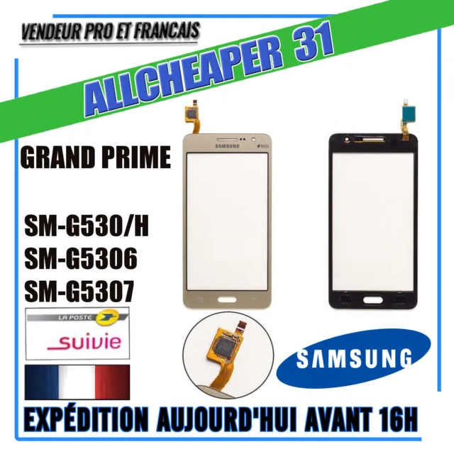 Vitre Écran Tactile Samsung Galaxy Grand Prime Sm-G530  Sm-G5306 Sm-5307