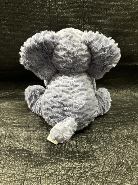 JELLYCAT FUDDLEWUDDLE SITTING Elephant Blue Plush Toy 9 Medium Stuffed ...