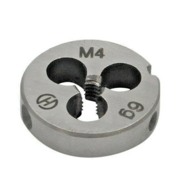 Right Hand Metric Die M4 Thread HSS