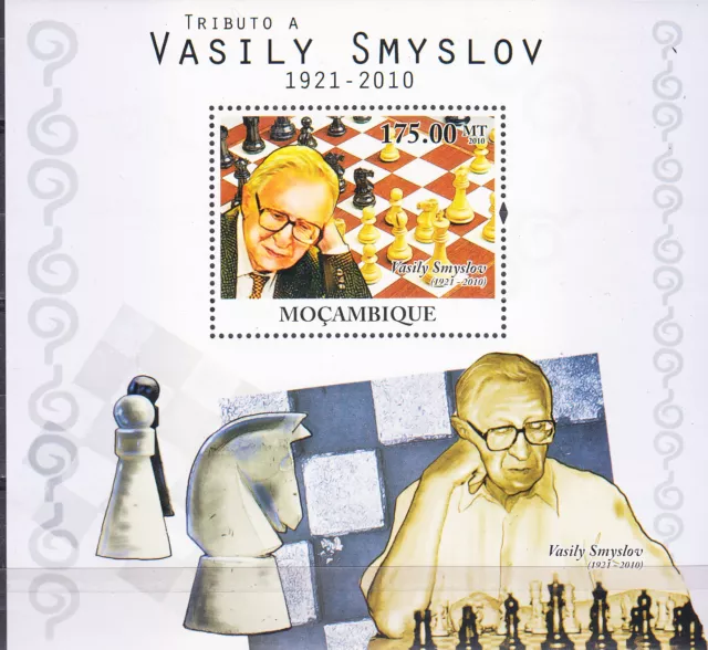 St Thomas - 2021 Chess Champ Vladimir Kramnik - Souvenir Sheet