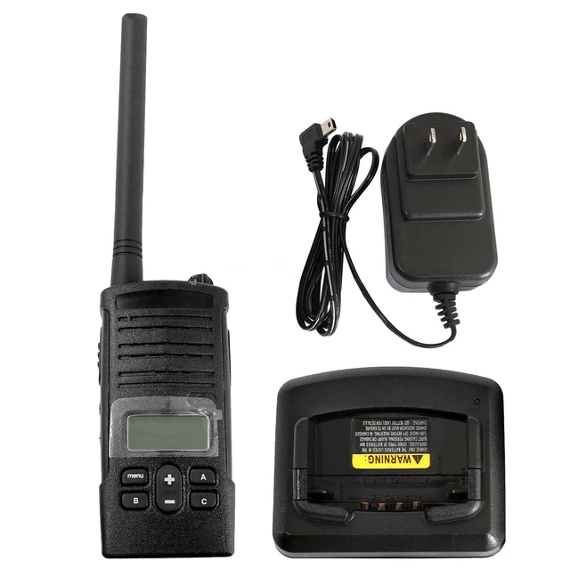 Radio Walkie Talkie Compatibel with RDM2070D VHF MURS 7 Channels 2-Way Radio