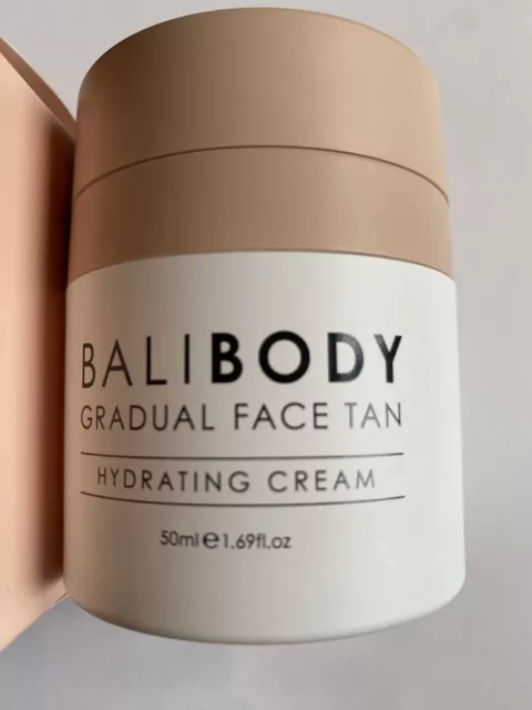 Bali Body Gradual Face Tan Hydrating Cream 50ml - Imperfect Box