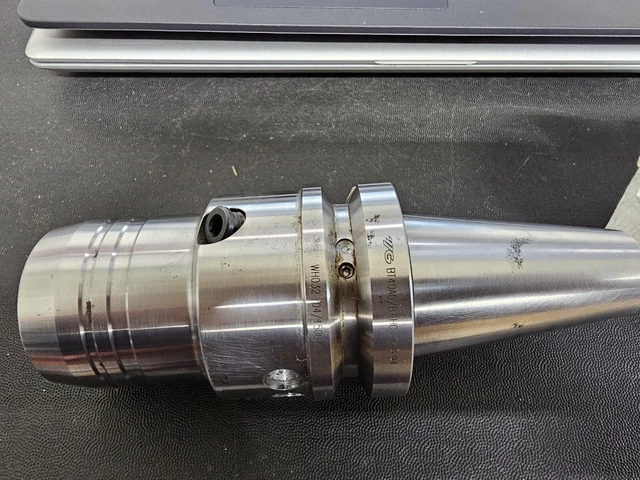 1" Hydraulic Chuck (Slim), 3.94" Gage Length BT40 Taper Shank