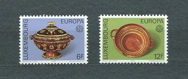 EUROPA CEPT - LUXEMBOURG - 1976 YT 878 à 879 - TIMBRES NEUFS** MNH LUXE