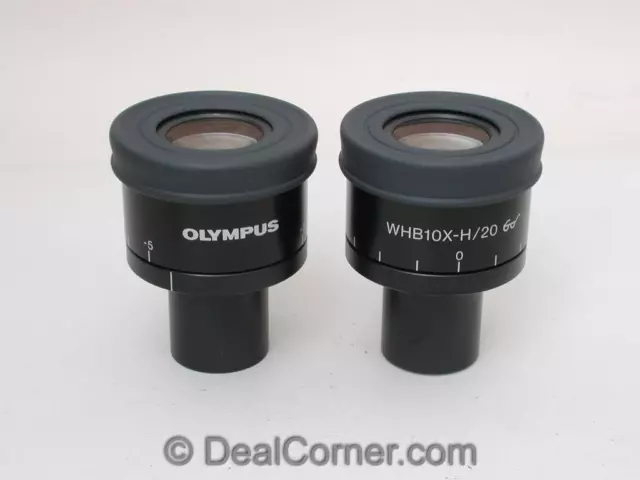 Olympus microscope WHB 10x H/20 Eyepieces