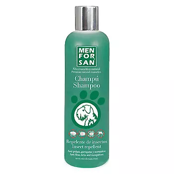 Men For San Champú Antiparasitario Repelente de Insectos 300ml. Perros