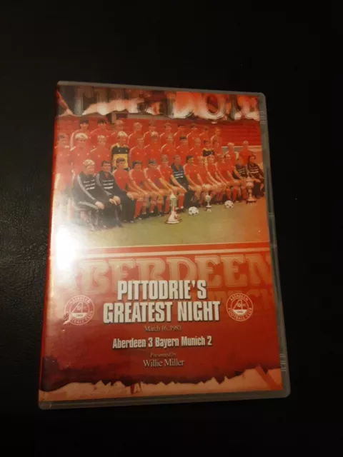 1983 ECWC Aberdeen 3 V Bayern Munich 2 'Pittodrie's Greatest Night' DVD