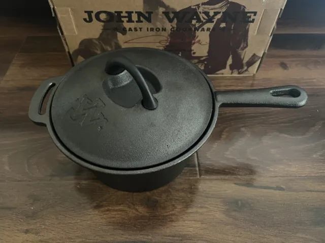 https://www.picclickimg.com/WR8AAOSwPjxlZ7io/NEW-John-Wayne-Cast-Iron-Cookware-2-Qt.webp