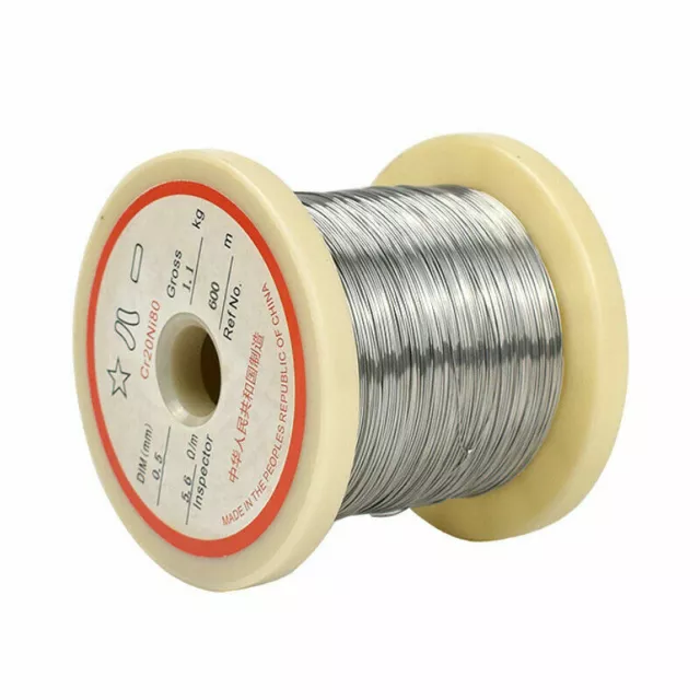 10 Metre Resistance Wire Nichrome Nickel Chrome Heating Element Hot Foam Cut 2