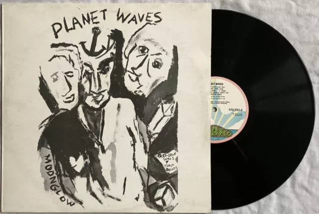 Bob Dylan - Planet Waves - Vinyl LP - 1st U.K. Press Island 1974 With Insert EX