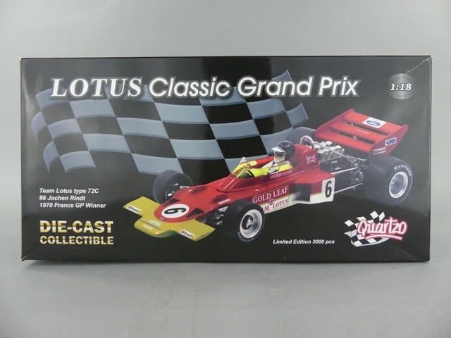 lotus 1/18 CLASSIC GRAND PRIX QUARTZO