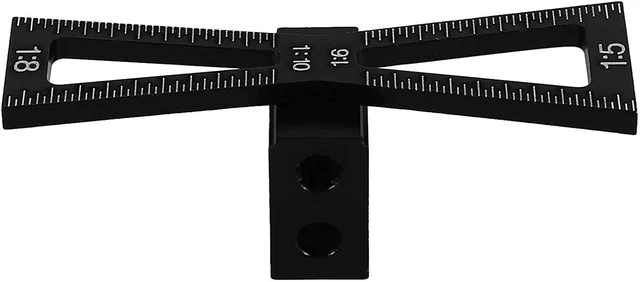 Marking Gauge Scribing Tool Dovetail Jigs Dovetail Guide Tool Aluminum Wood Tool