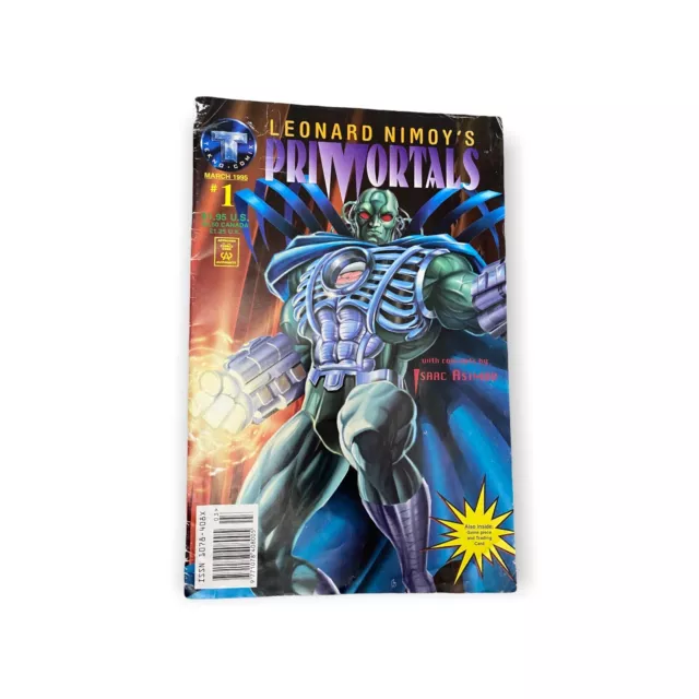 Comic Leonard Nimoy's Primortals No.1 Tekno Comix 1995