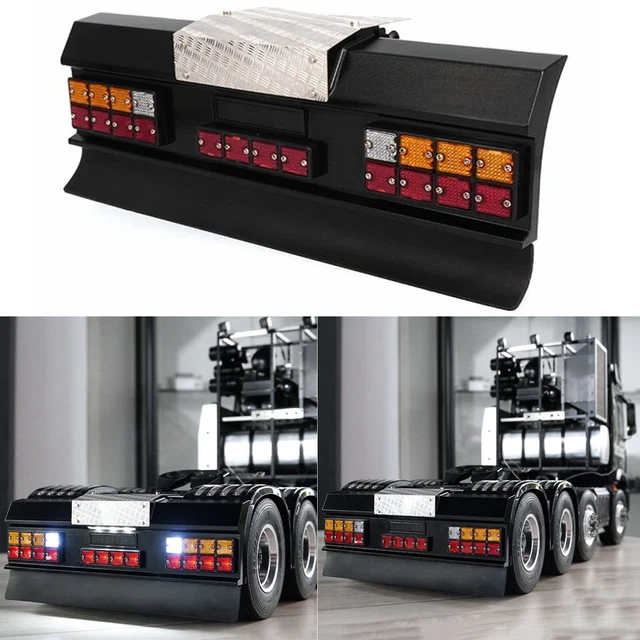 Paraurti anteriore con 22 luci per 1/14 Tamiya Scania R620 56323 R730 RC accesso