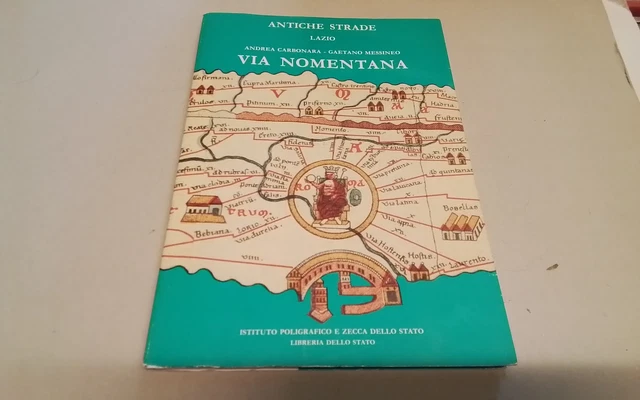 Carbonara/Messineo, Via Nomentana, Antiche strade Lazio, 1996, 29mr26 Carbonara/Messineo, Via Nomentana, Antiche strade Lazio, 1996, 29mr26