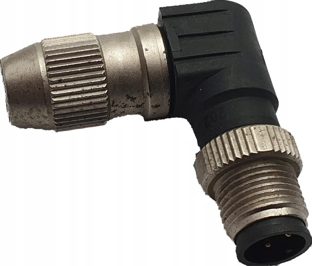 Winkelstecker M12 4-polig * M12x1 4-polig / #D R0AT 2622