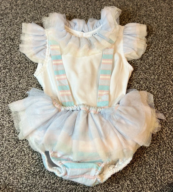 Naxos Baby Girls Tulle Romper 18-24 Months/ 2 Years