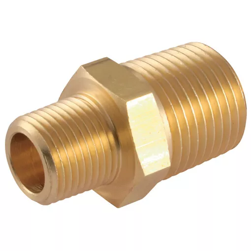 Laiton Air Ligne Adaptateurs - 3/8NPT X 1/4NPT Mâle Laiton Adpt 9-01448