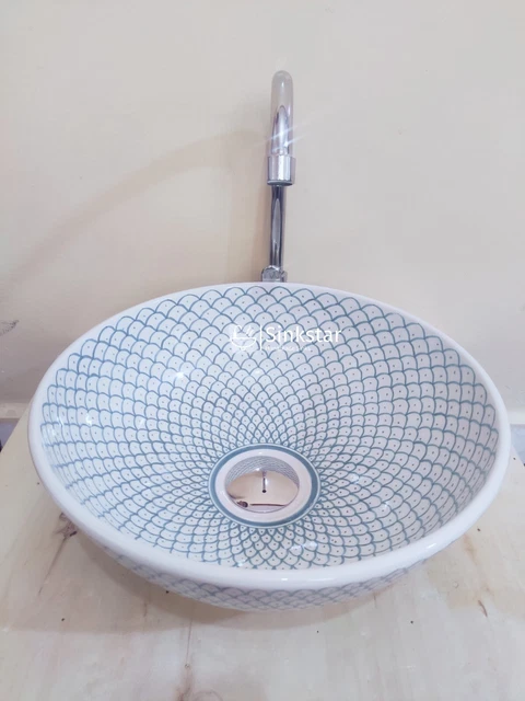 Vessel Sink,Bathroom Sinks Above Counter,Ceramic Vessel Sink,Counter top Sink