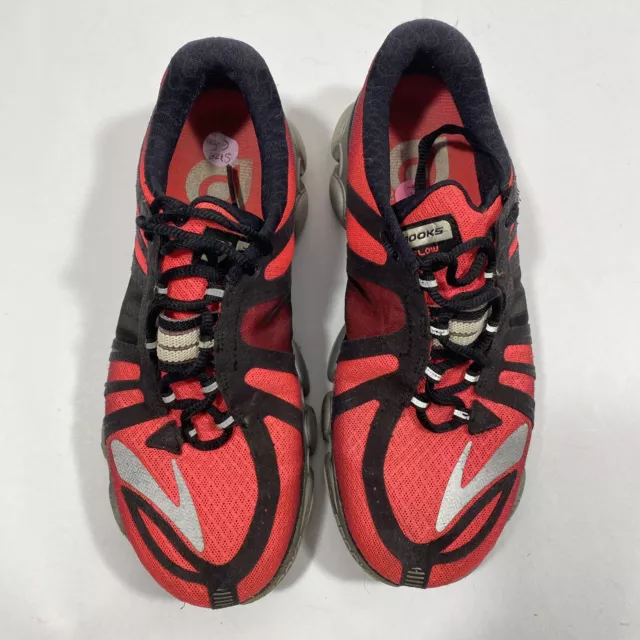 BROOKS PURE FLOW 2 Womens Size 8.5 Running Shoes Red 1201311B618 $17.10 ...
