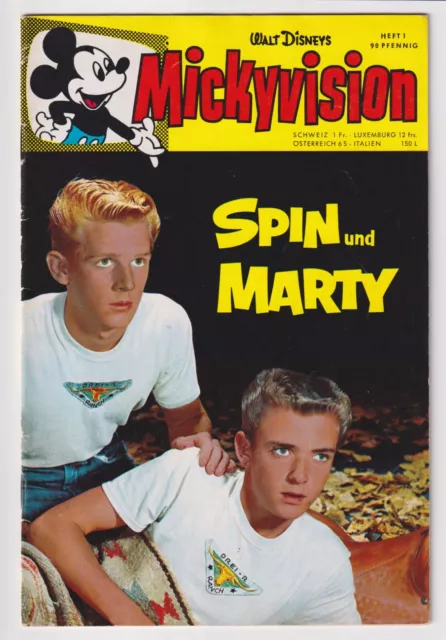 Mickyvision 1962 (= 1. Jahrgang) Heft 1 - Startausgabe