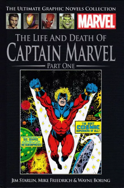 Marvel Graphic Novels Col - The Life & Death Of Captain Marvel Part 1 Volume 24
